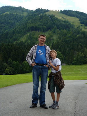 Мы полеты на параплане в Австрии Кессен 2010