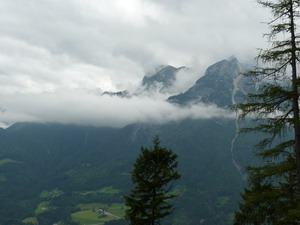 Облака полеты на параплане в Австрии Кессен 2010