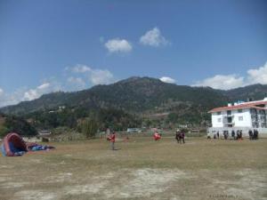 Посадочная площадка Непал 2012 полеты на параплане в горах парапланерная школа
